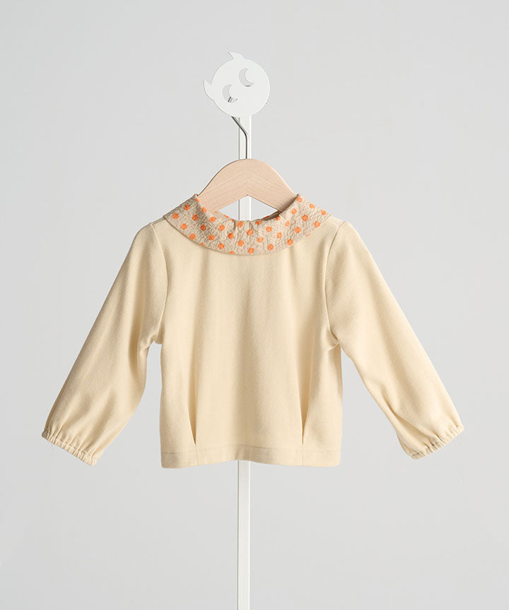 ちょうちょ襟スタンダードカーディガン