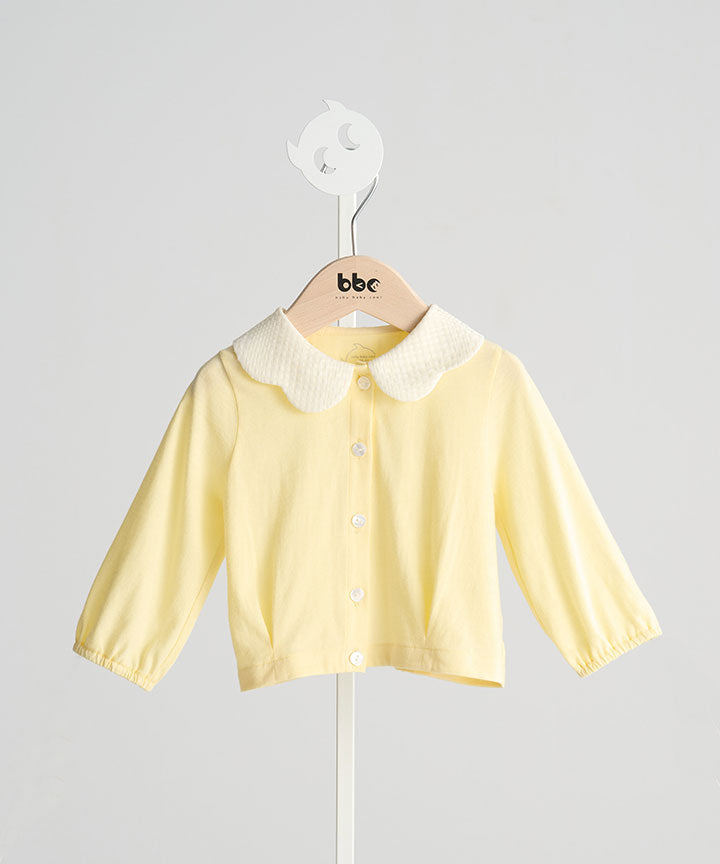 ちょうちょ襟スタンダードカーディガン