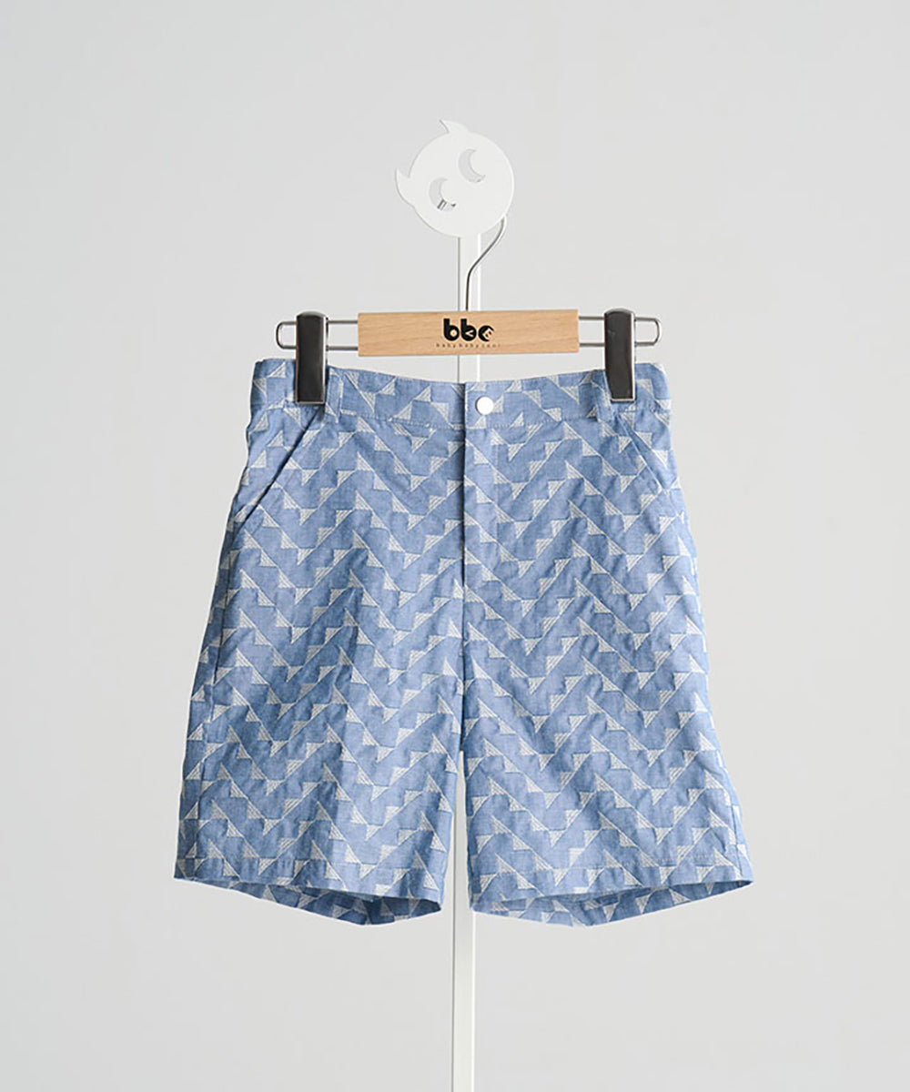 トライアングルジャカード・バミューダパンツ