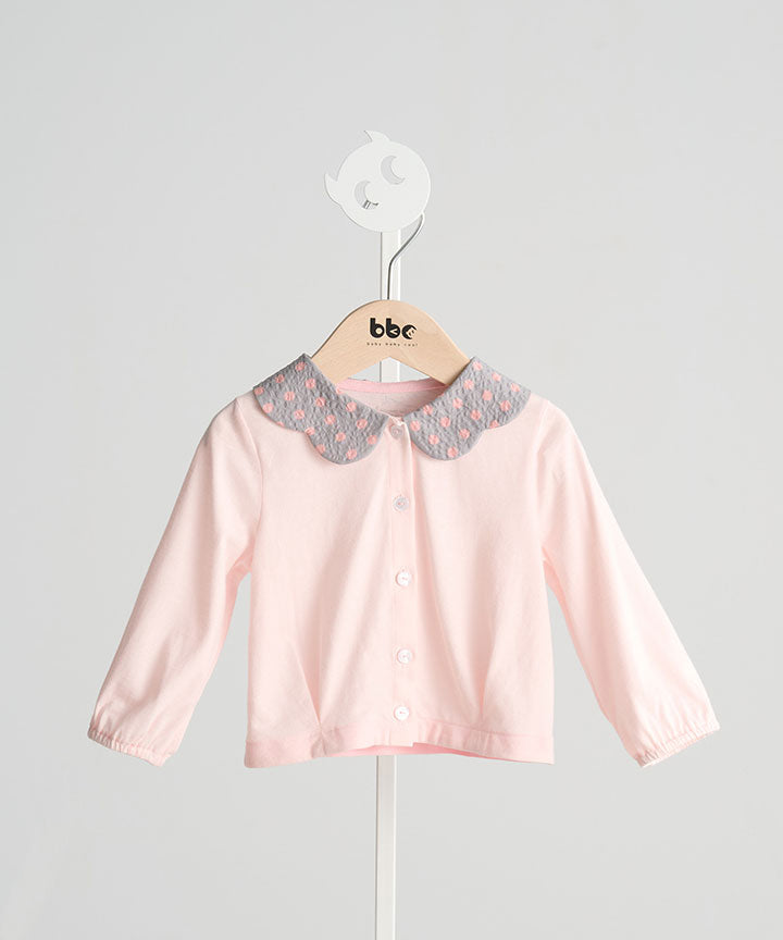 ちょうちょ襟スタンダードカーディガン