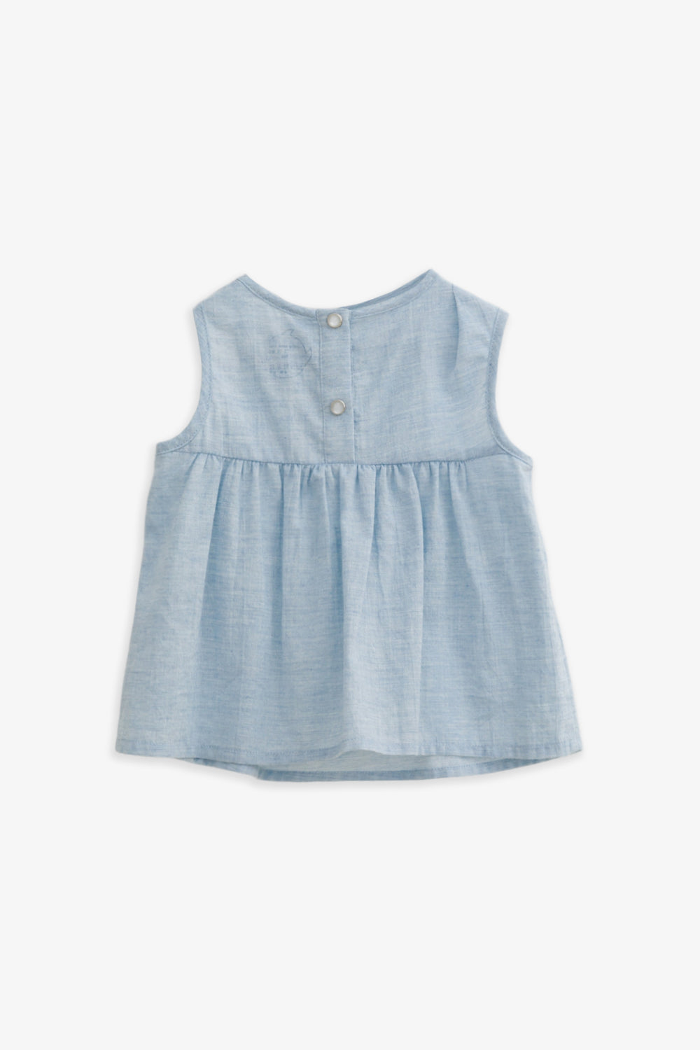 【予約商品】Main コレクション:Flutter ツイストノースリーブトップス