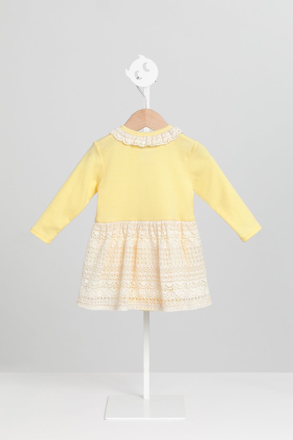 【予約商品】Mainコレクション:Petal Puffレースワンピースロンパース