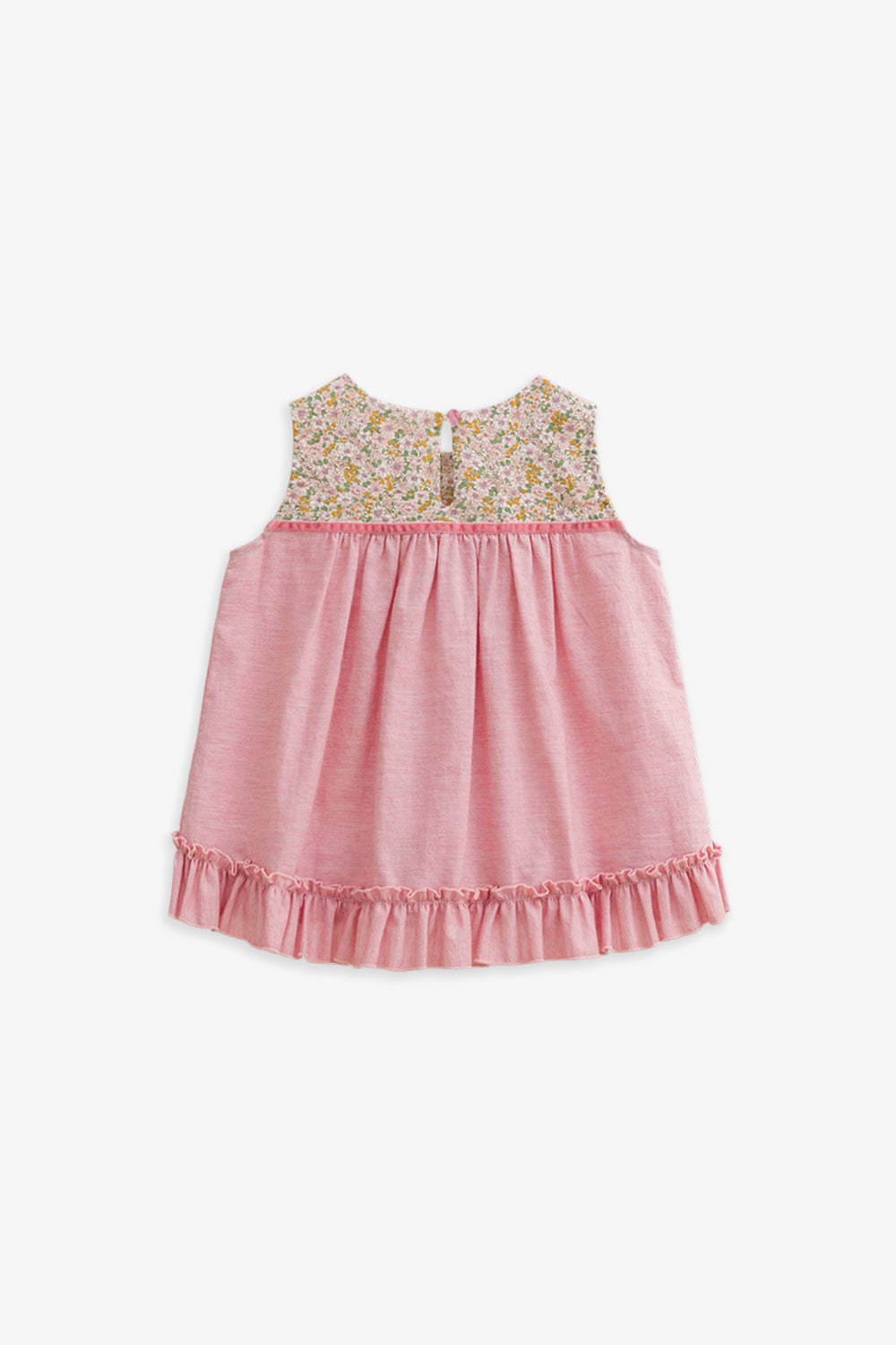 【予約商品】Luxury コレクション:Petit フラワープリントノースリーブトップス