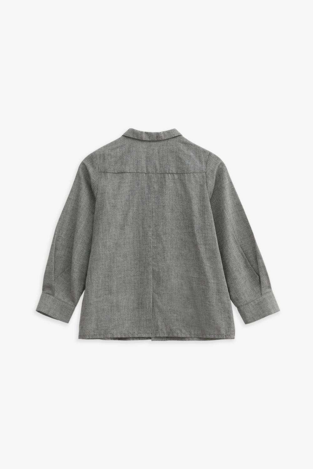 【予約商品】Luxury コレクション:Edmund 流線デザイン長袖シャツ