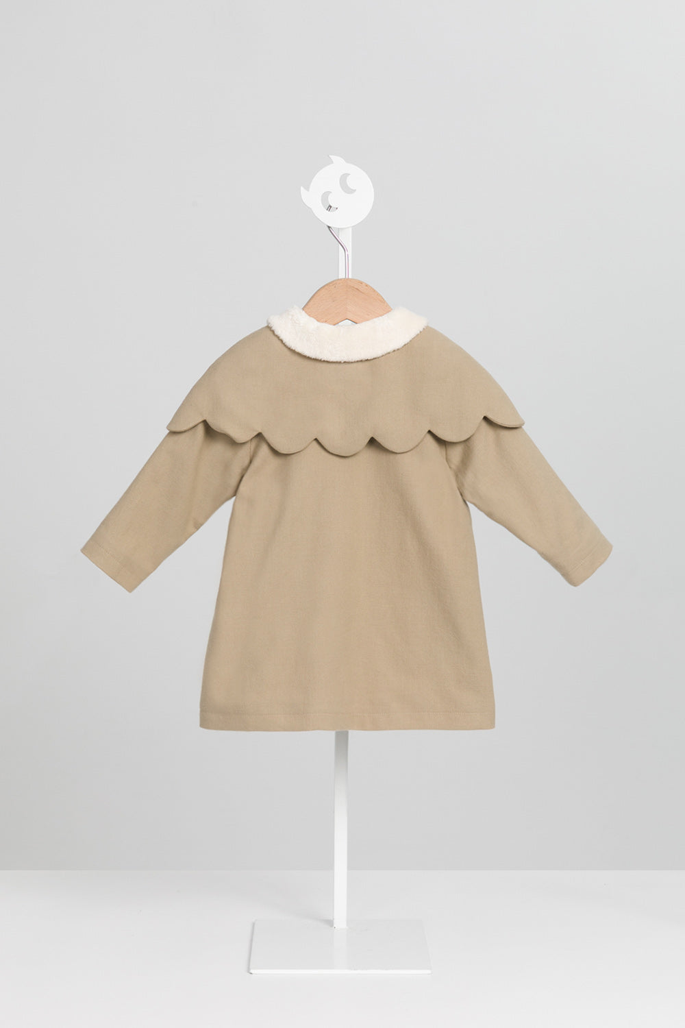 【予約商品】Mainコレクション:Cupcake 花びらツーピースロングコート