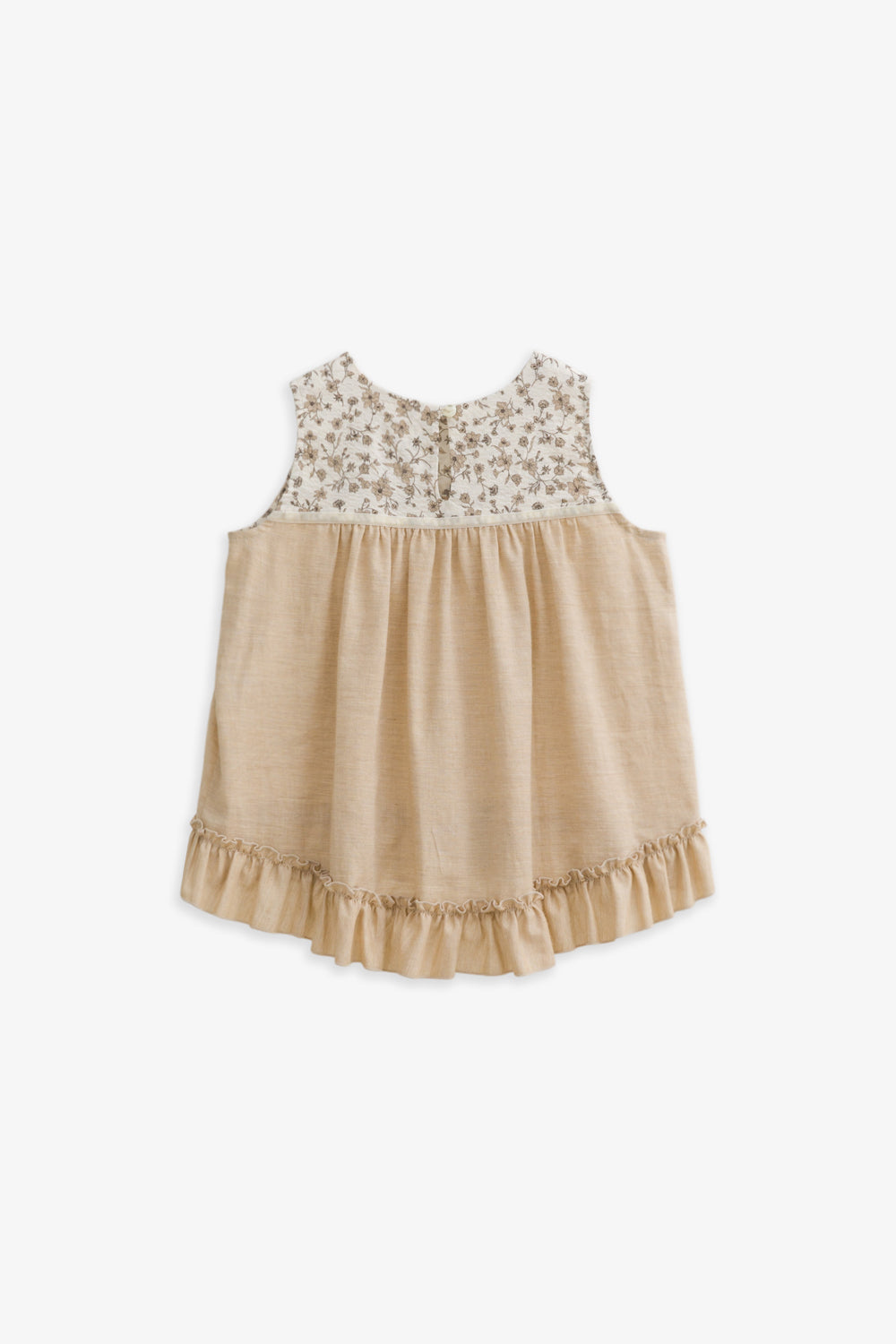 【予約商品】Luxury コレクション:Petit フラワープリントノースリーブトップス