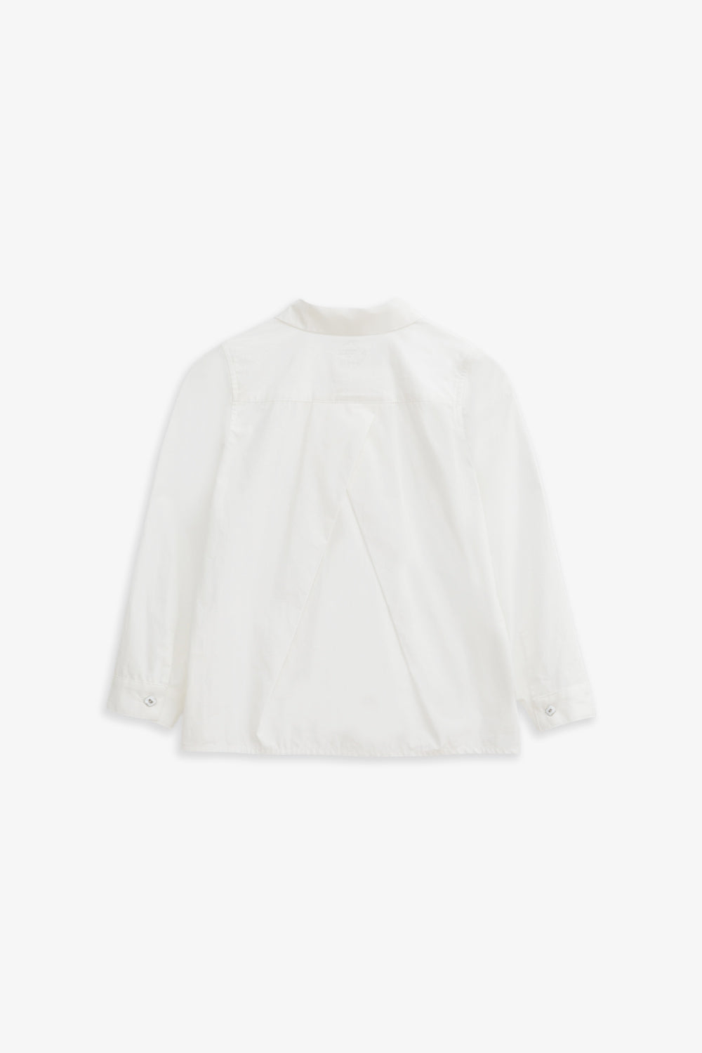 【予約商品】Main コレクション:Heirloom Pintuck ピンタックホワイト長袖シャツ