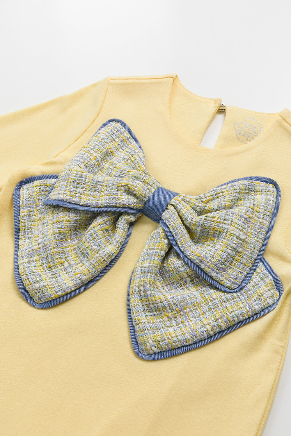 【予約商品】Mainコレクション:Auroraツイードバタフライトップス