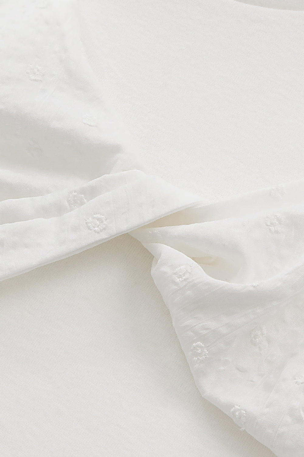 【予約商品】Luxury コレクション:Mini Fleur ツイストノースリーブトップス