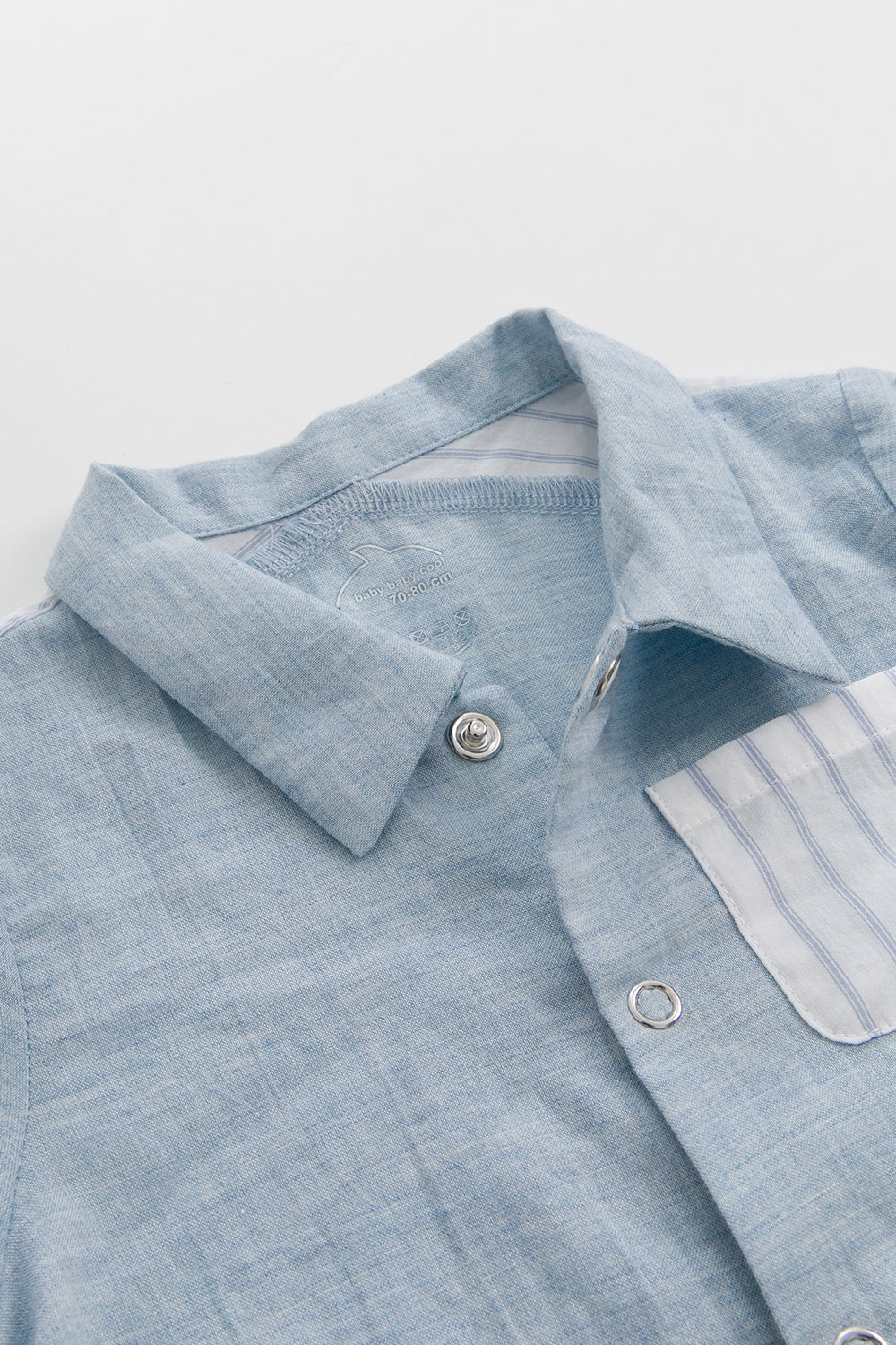 【予約商品】Main コレクション:Pure Form シャツベビーロンパース