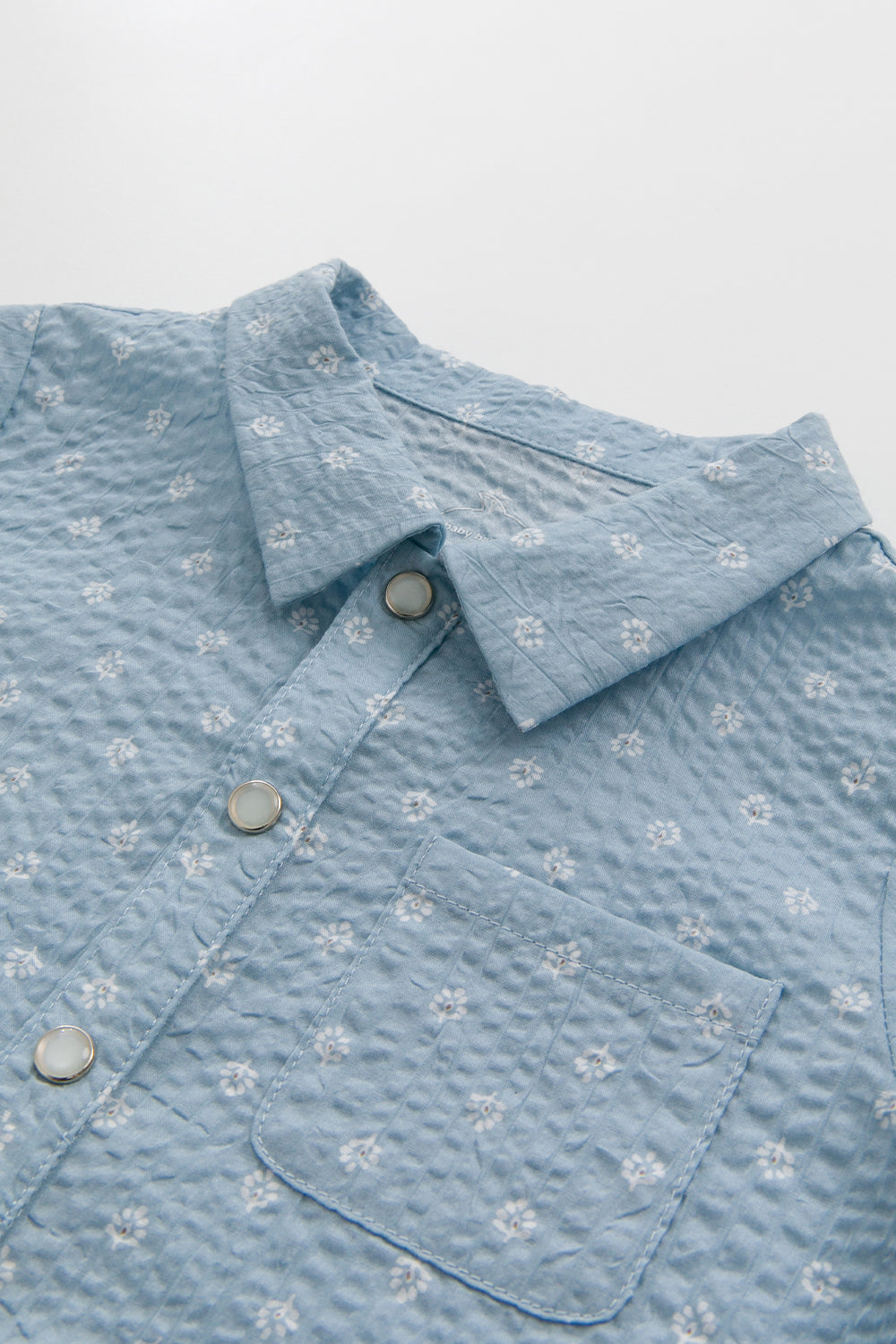 【予約商品】Luxury コレクション:Soft Motif 総柄プリントテーラードカラーシャツ