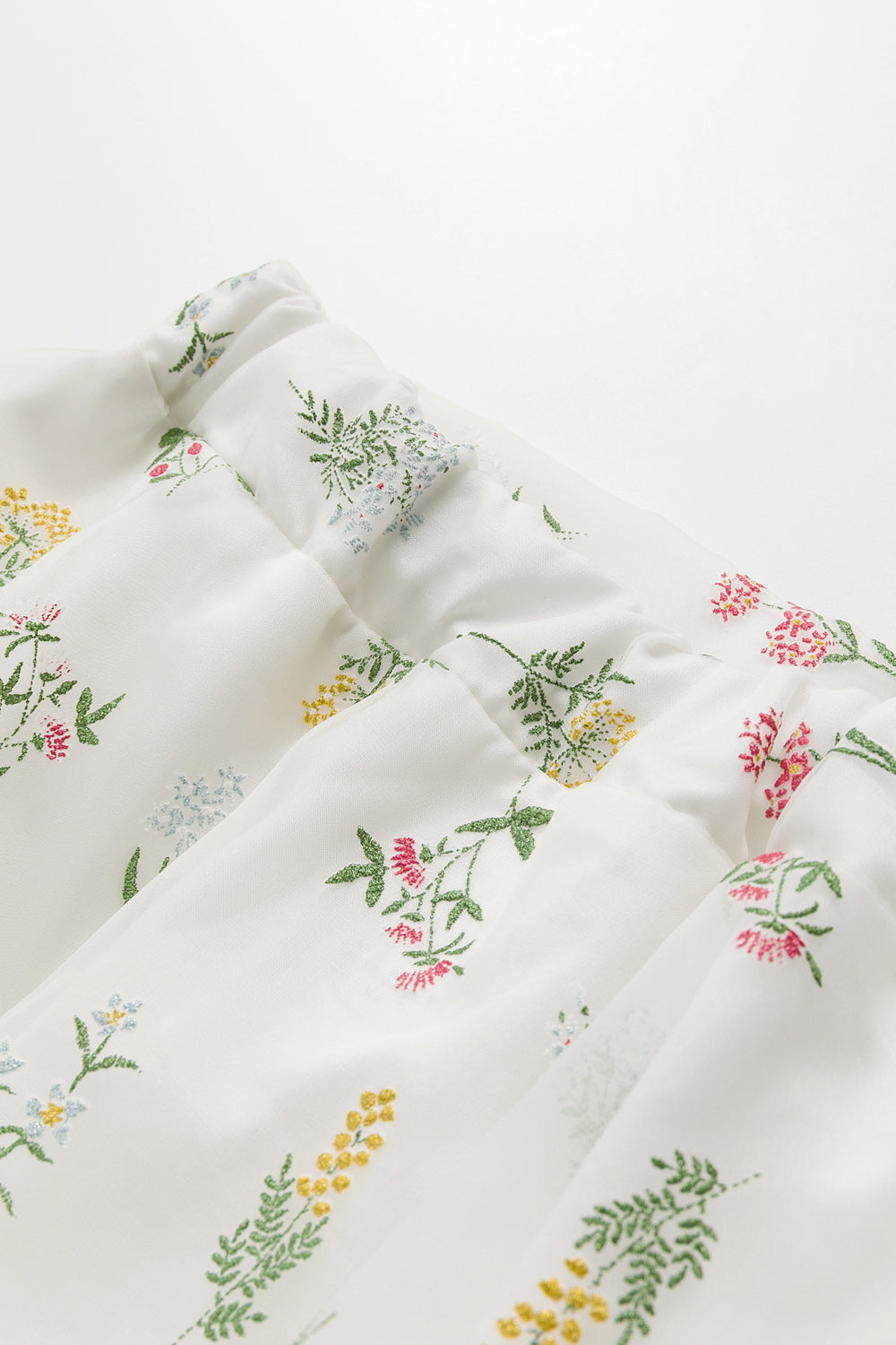 【予約商品】Luxuryコレクション:Flutter Flora バルーンキュロットスカート