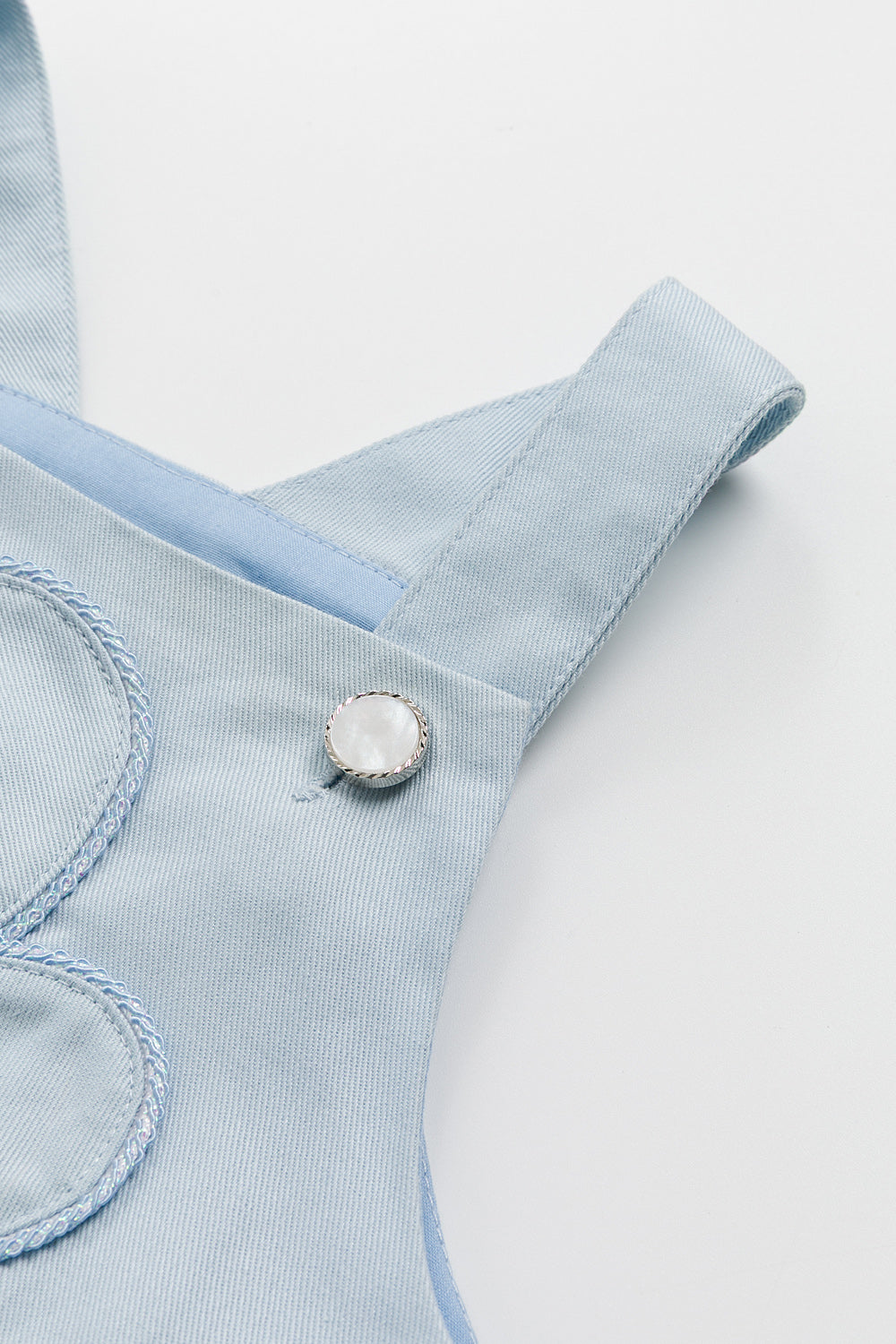 【予約商品】Mainコレクション:Sweetheartポケットサロペットスカート