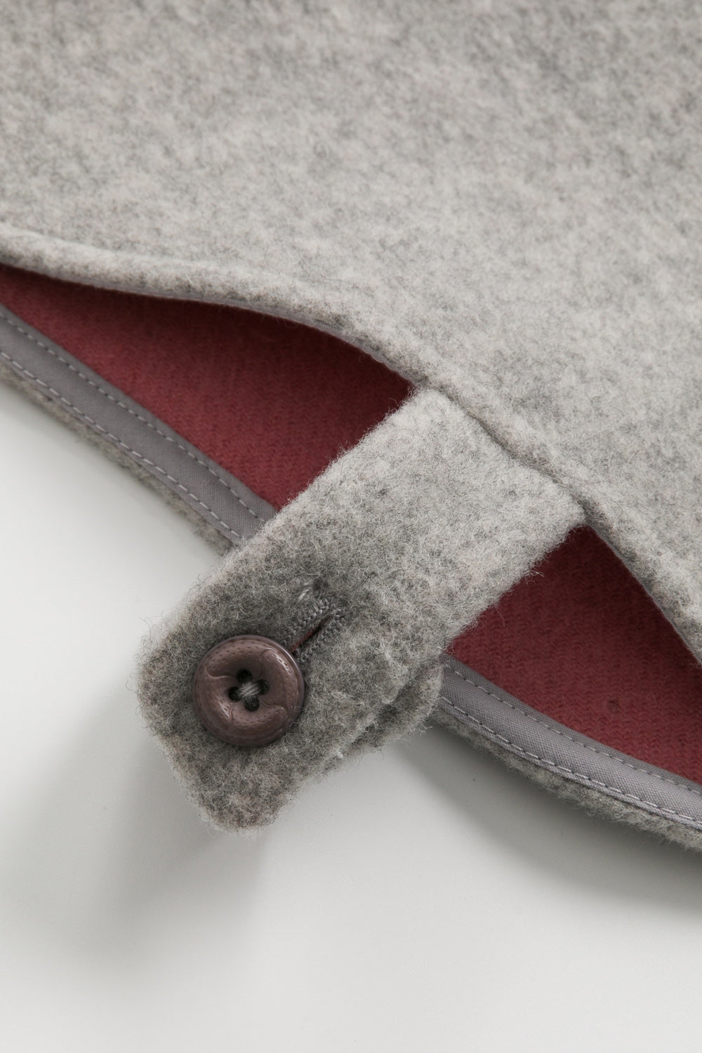 【予約商品】Luxuryコレクション:Jolieリボン襟ウールケープコート