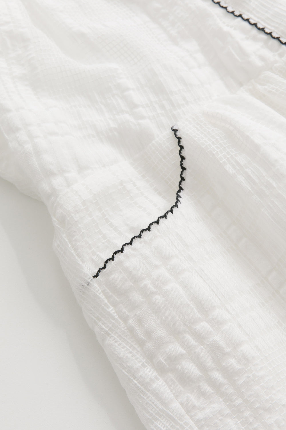 【予約商品】Luxury コレクション:Cotton Breeze コットンリネン混フリルワンピース