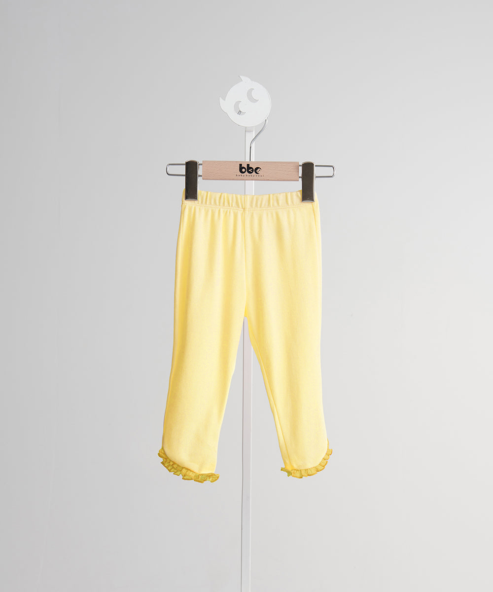 裾フリルレギンスパンツ