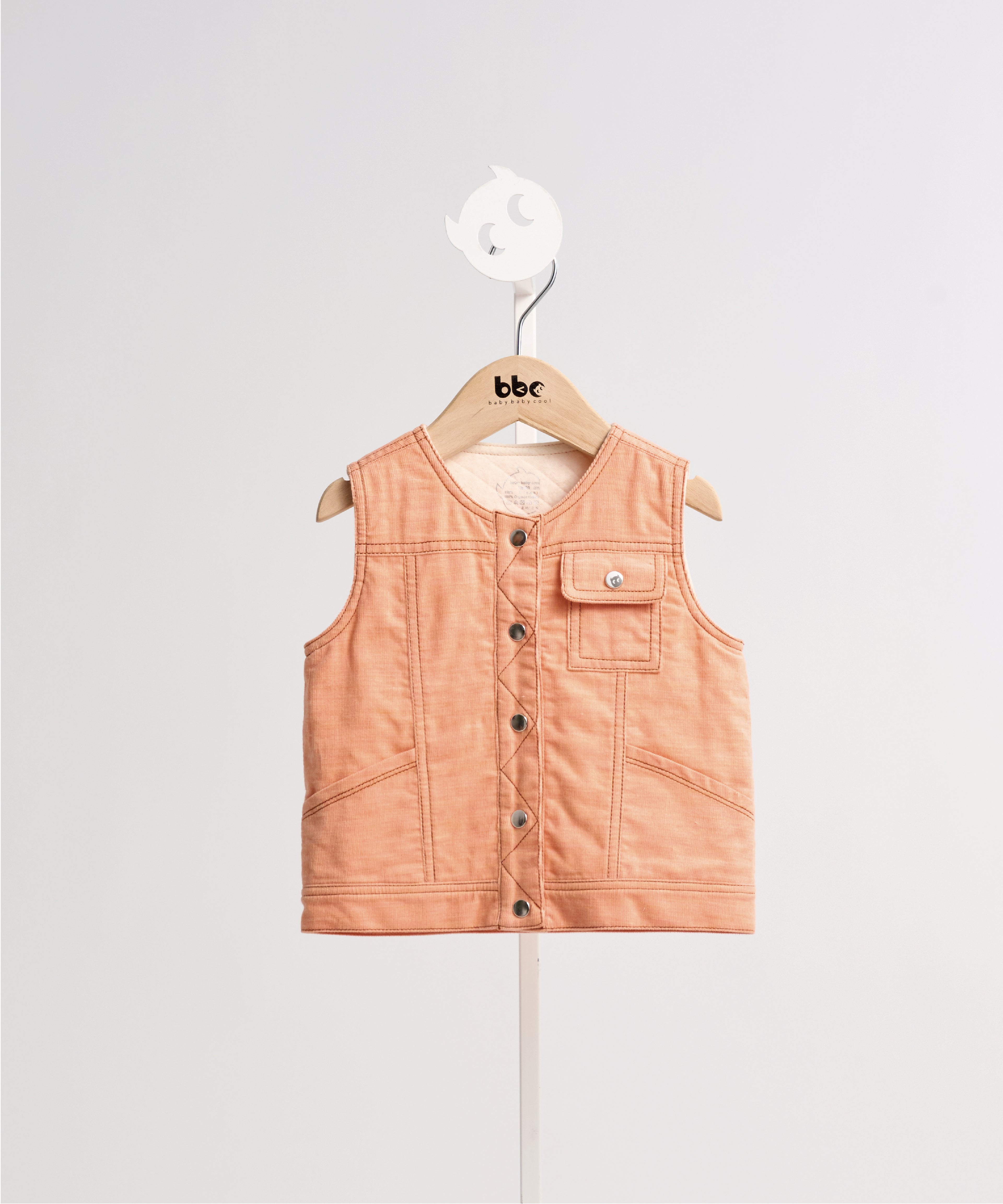 クラシックコーデュロイベスト