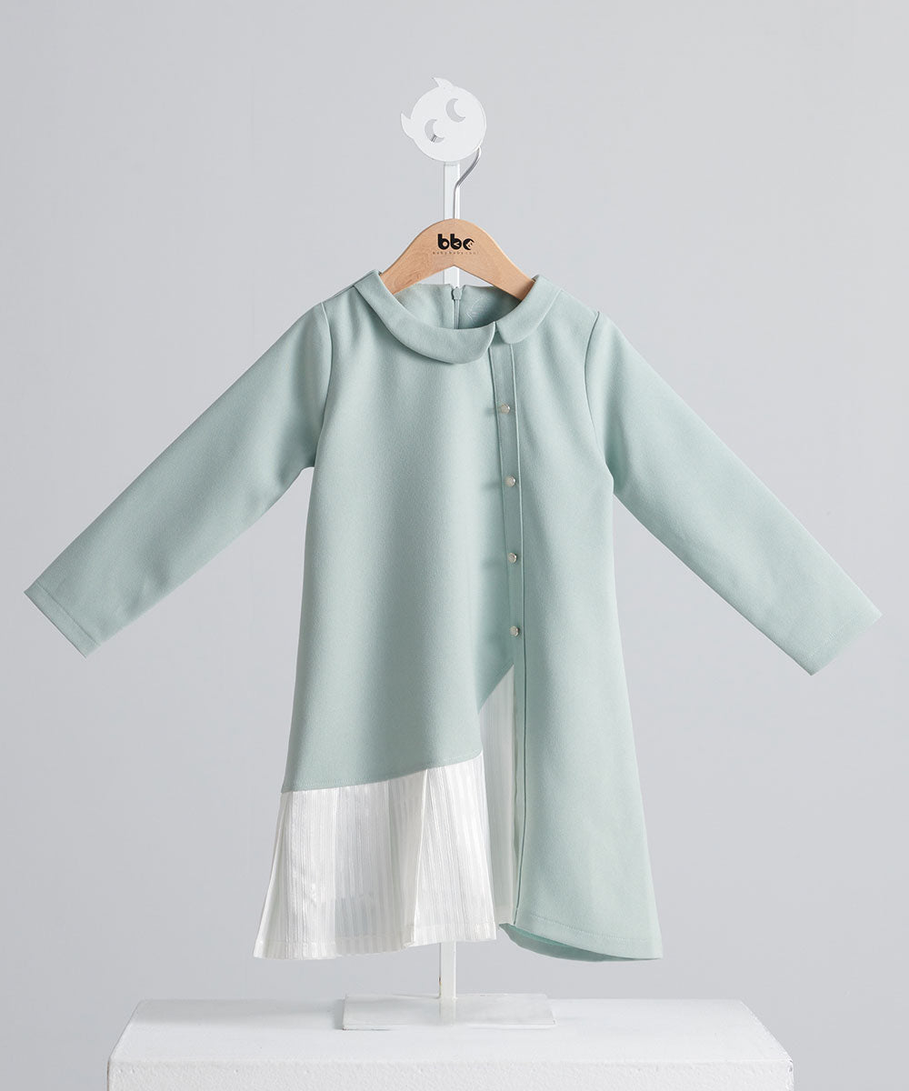 Luxuryコレクション - アシンメトリックプリーツドレス