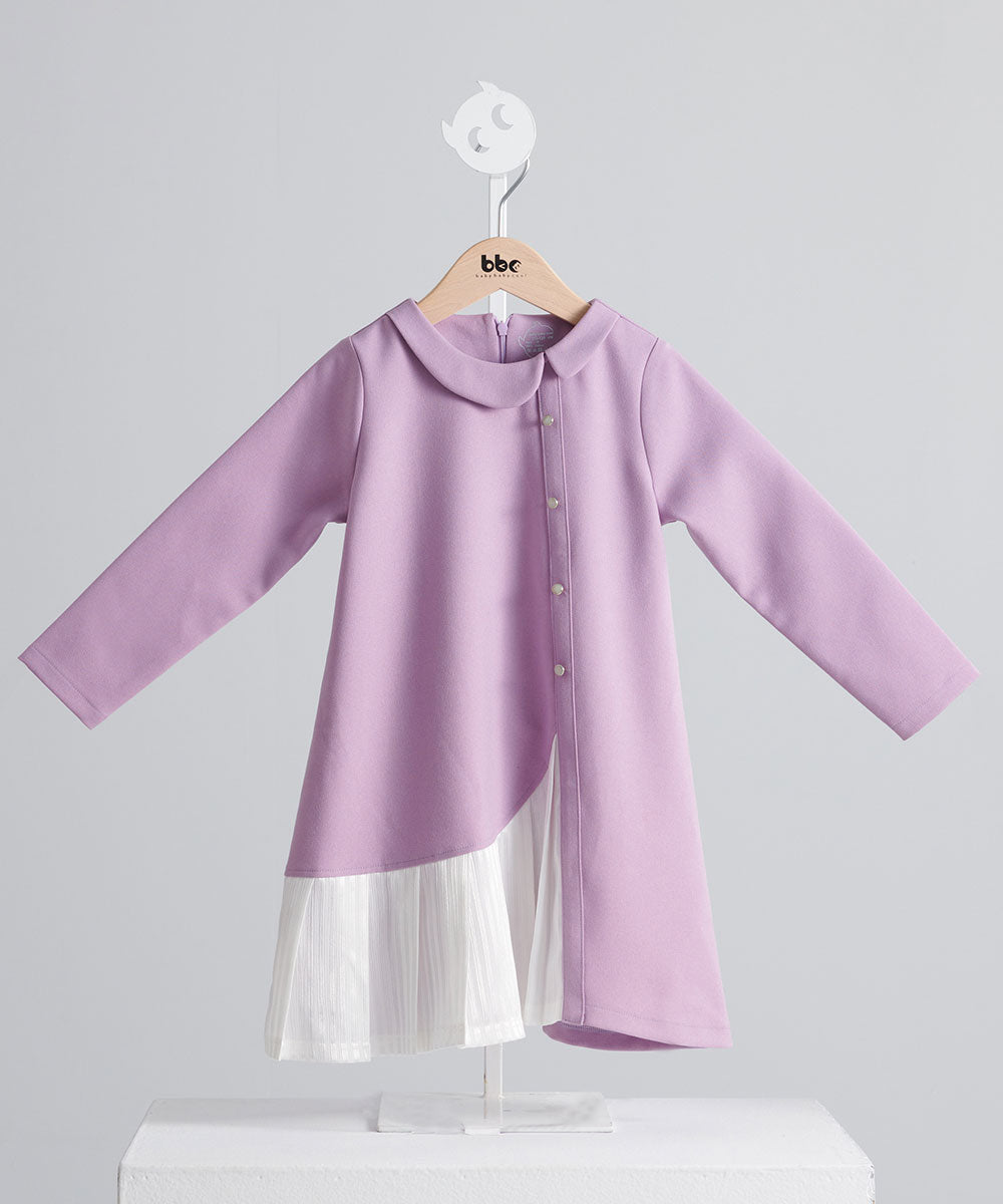 Luxuryコレクション - アシンメトリックプリーツドレス