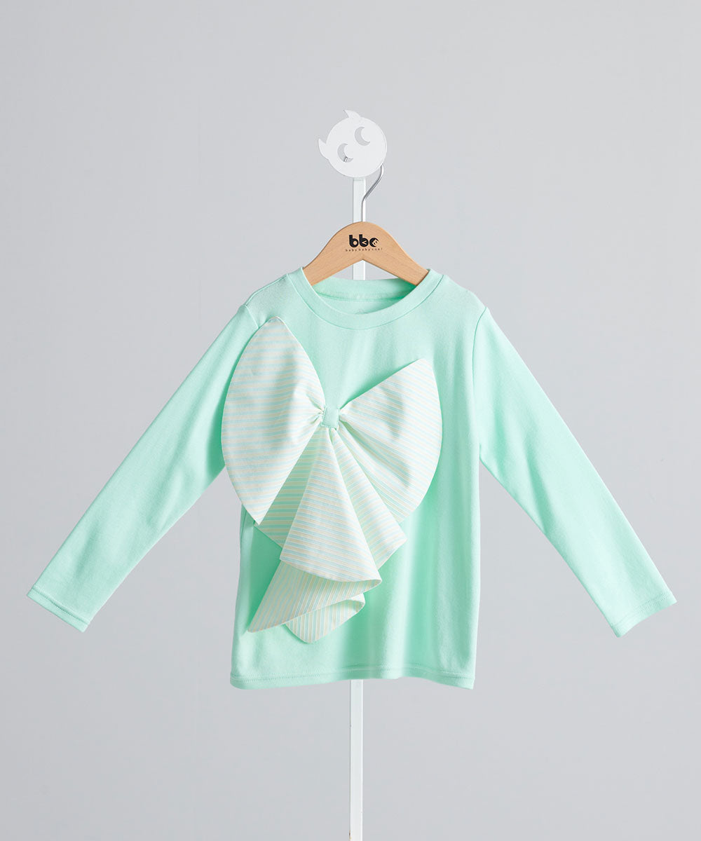 シャンソン・ドレーピングリボントップス