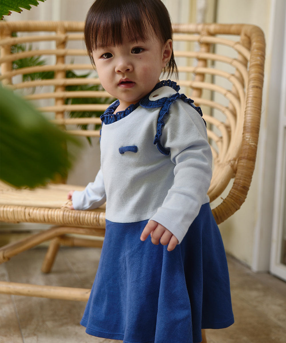 ポップワルツワンピースロンパース