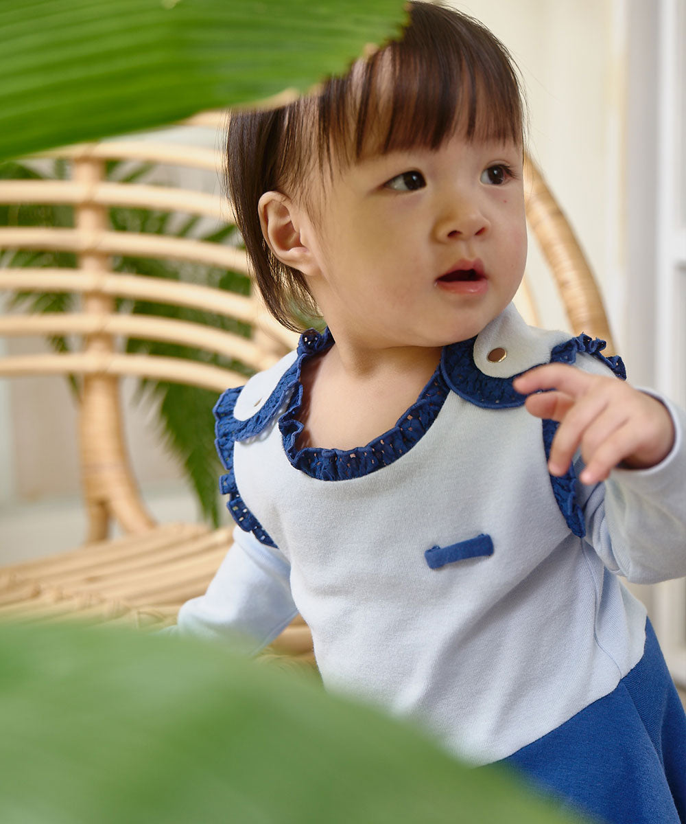 ポップワルツワンピースロンパース