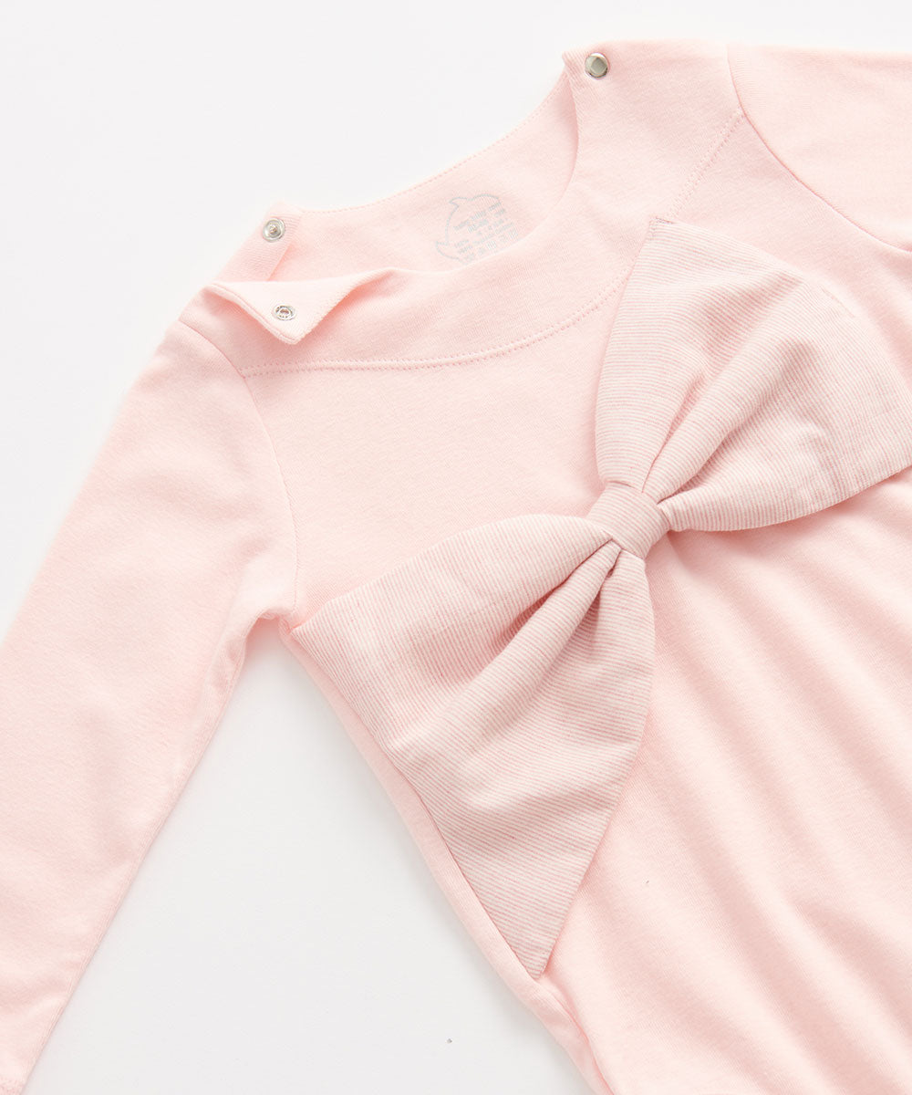 3Dフロントリボンロンパース