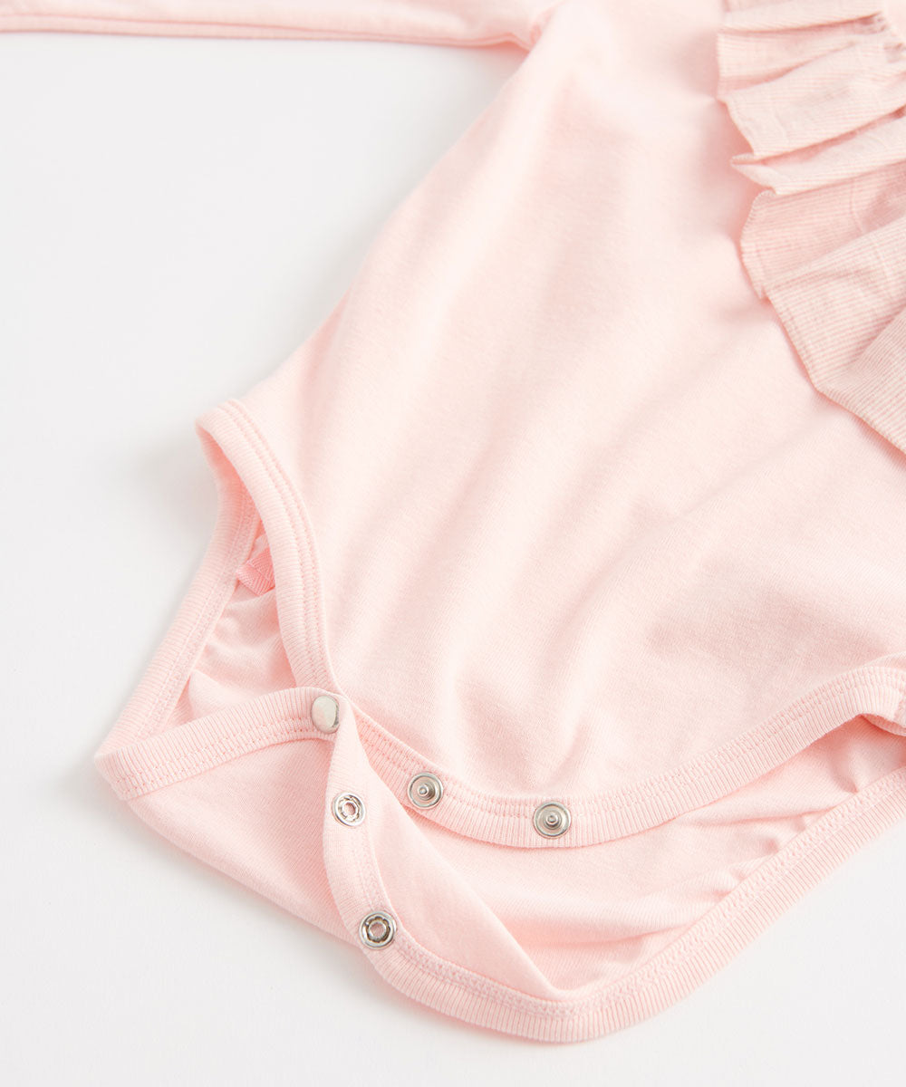 新生児コレクション - アンガルカネックフリルロンパース