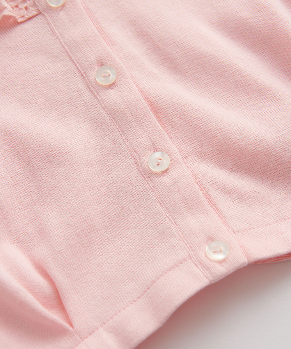 シャンソンフリルニットカーディガン