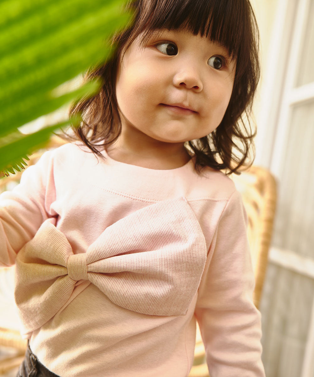 3Dフロントリボンロンパース