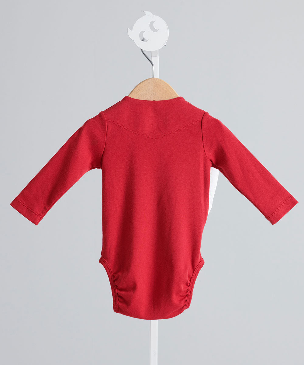 3Dフロントリボンロンパース