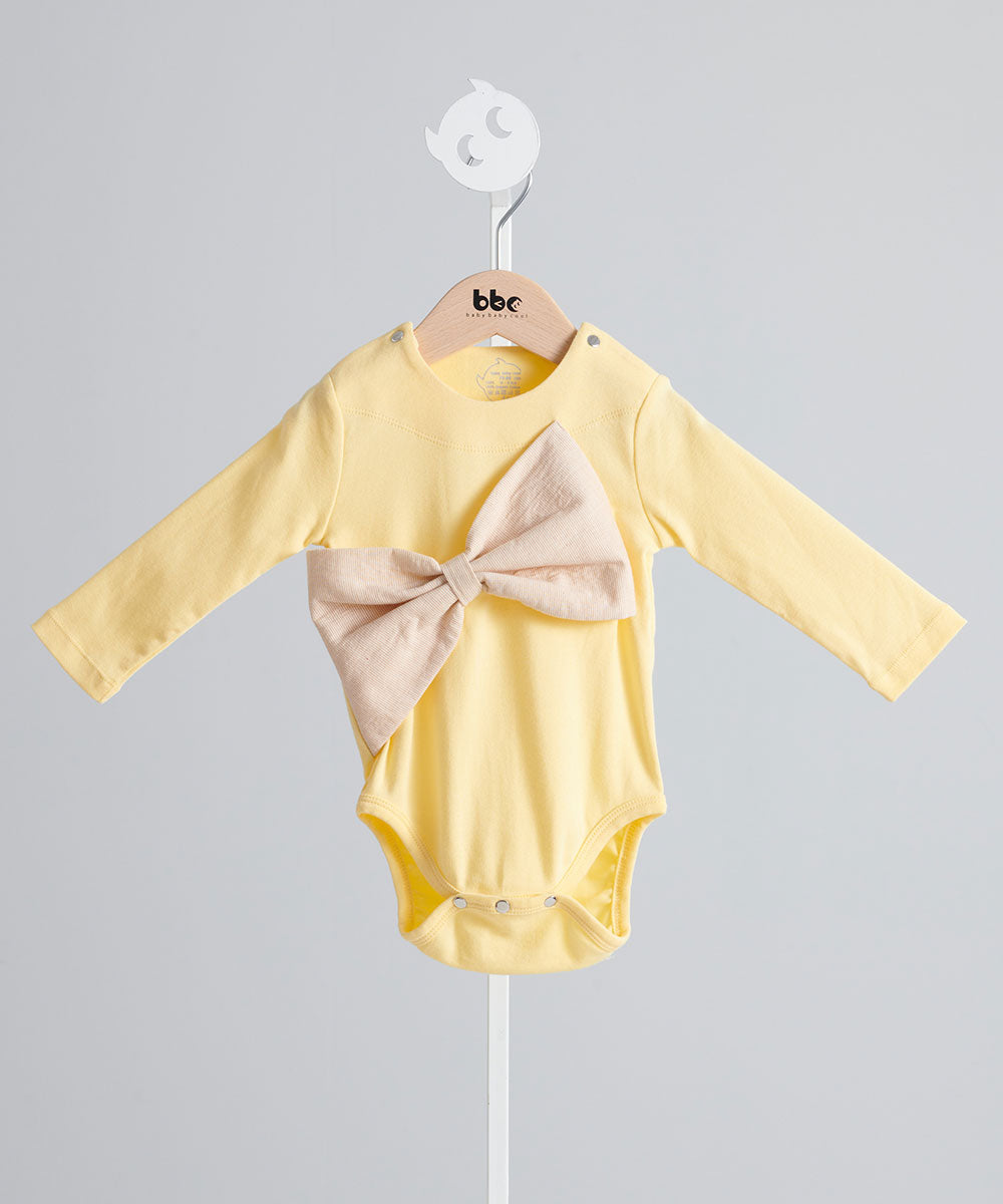 3Dフロントリボンロンパース