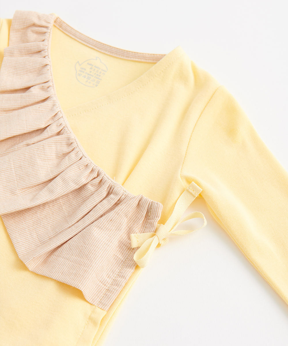 新生児コレクション - アンガルカネックフリルロンパース