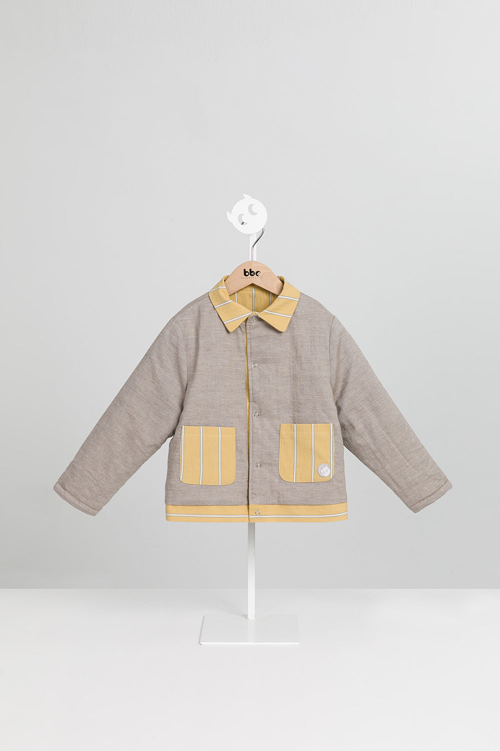 【予約商品】Mainコレクション:Eko Stripeリバーシブルジャケット