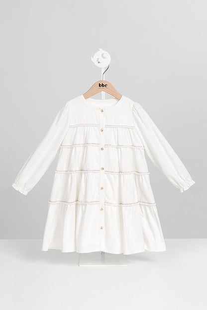 【予約商品】Mainコレクション：Tiny Twirl ティアードワンピース