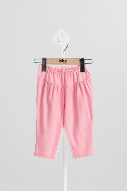 【予約商品】Mainコレクション：Petite Lys切替えロングパンツ