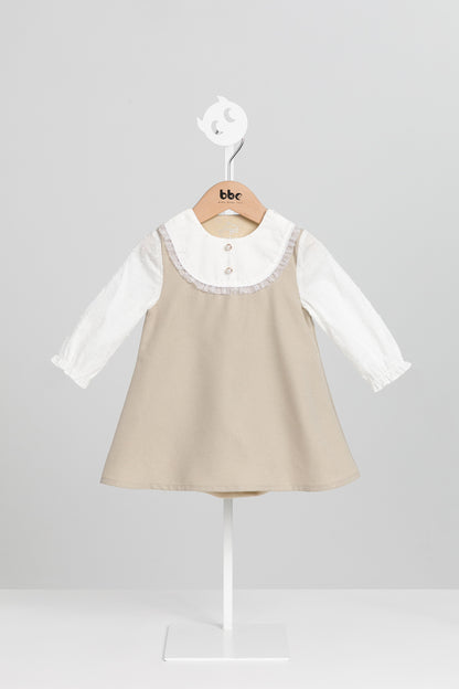 【予約商品】Mainコレクション：Twinkle Frillロンパースワンピース