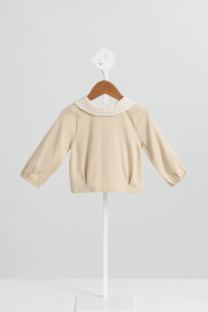 【予約商品】ちょうちょ襟スタンダードカーディガン