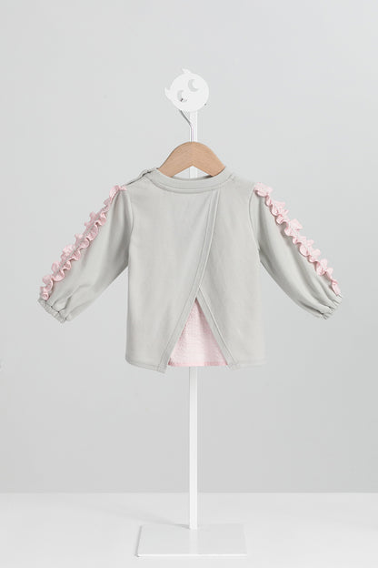 【予約商品】Mainコレクション：Frill Whisperトップス