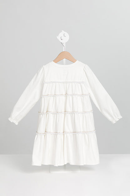 【予約商品】Mainコレクション：Tiny Twirl ティアードワンピース