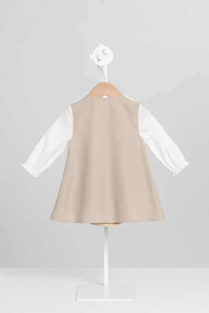 【予約商品】Mainコレクション：Twinkle Frillロンパースワンピース