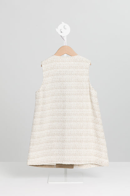 【予約商品】Luxuryコレクション：Frosted Knit ノースリーブワンピース