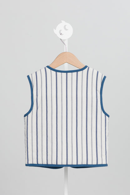 【予約商品】Luxuryコレクション：Zigzagリバーシブルベスト