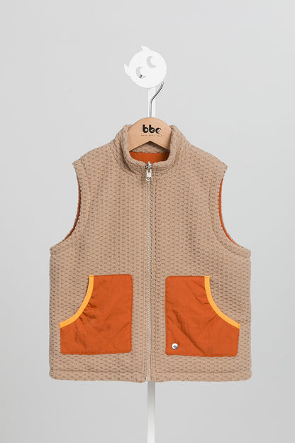 【予約商品】Luxuryコレクション：Mini Bearリバーシブルベスト