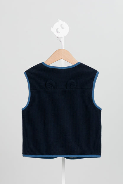 【予約商品】Luxuryコレクション：Zigzagリバーシブルベスト