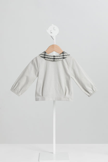 【予約商品】ちょうちょ襟スタンダードカーディガン