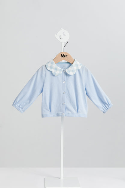 【予約商品】ちょうちょ襟スタンダードカーディガン