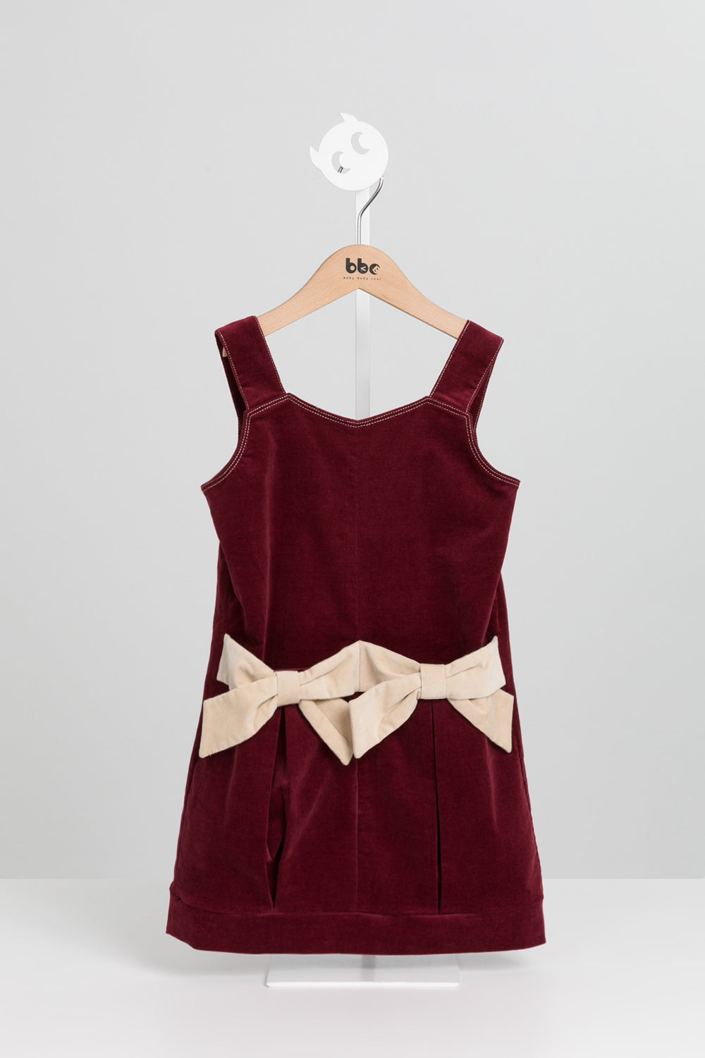 【予約商品】Luxuryコレクション：Bowberryコーデュロイサロペットスカート