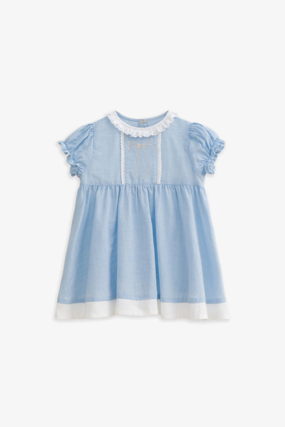 【予約商品】Mainコレクション ：Ruffle Cloud パフスリーブワンピース