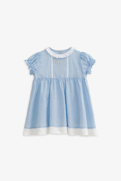 Mainコレクション ：Ruffle Cloud パフスリーブワンピース